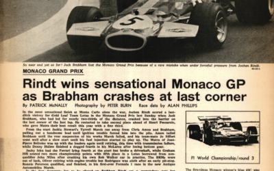 BRABHAM BLOWS IT…