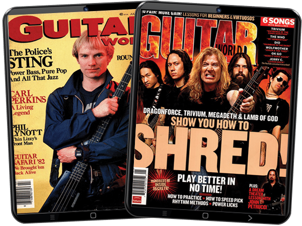 Guitar World iPad Mock Up